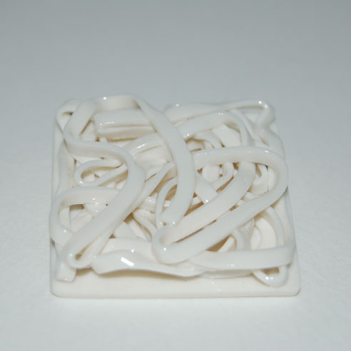 tagliatelle broche porselein geglazuurd
